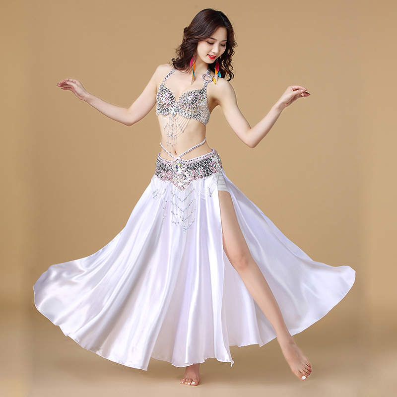 Ethnic Fashion India - ベリーダンス衣装インドダンス 3 個ブラジャー & ベルト &